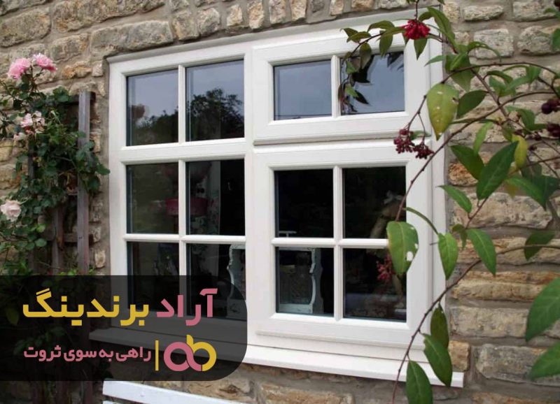 پنجره upvc مشکی