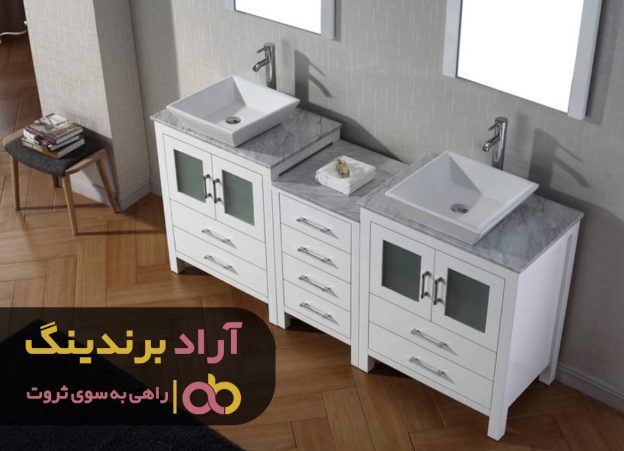 روشویی کابینتی نوین سرام