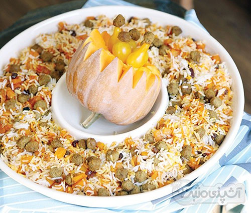 غذاهای خوشمزه با کدو حلوایی غذاهای خوشمزه با کدو حلوایی