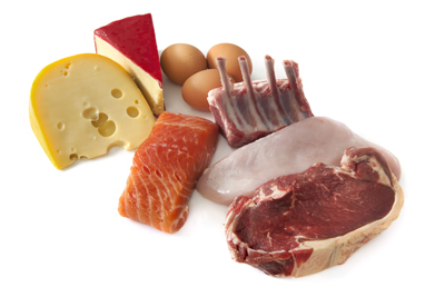 رژیم پروتئین لاغری, مقدار پروتئین در مواد غذایی