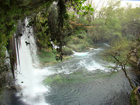 آبشار دودن در آنتالیا,آنتالیا,جاهای دیدنی آنتالیا