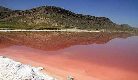 مکان دیدنی ایران در زمستان,جاهای دیدنی ایران در زمستان,دریاچه مهارلو