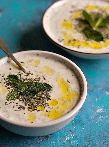 طرز تهیه سوپ ماست و خیار، برای روز‌های گرم تابستان