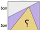 معمای مساحت مثلث مجهول را بیابید