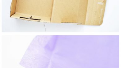 آموزش تصویری ساخت باکس هدیه با جعبه کفش,ساخت باکس با جعبه کفش