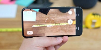 اپلیکیشن اندازه‌ گیری iOS 12, اپلیکیشن Measure