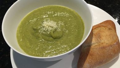 طرز تهیه سوپ بروکلی و سیب زمینی