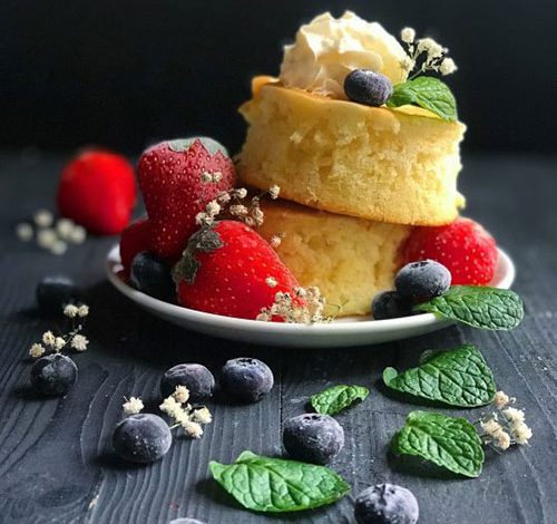 آموزش مرحله به مرحله تهبه پنکیک ژاپنی پف‌دار
