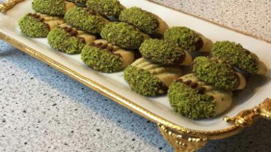 درست کردن شیرینی چنگالی پسته ای, نحوه درست کردن شیرینی چنگالی پسته ای