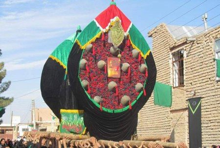  نخل‌برداری در گذشته, آیین سوگواری عاشورا