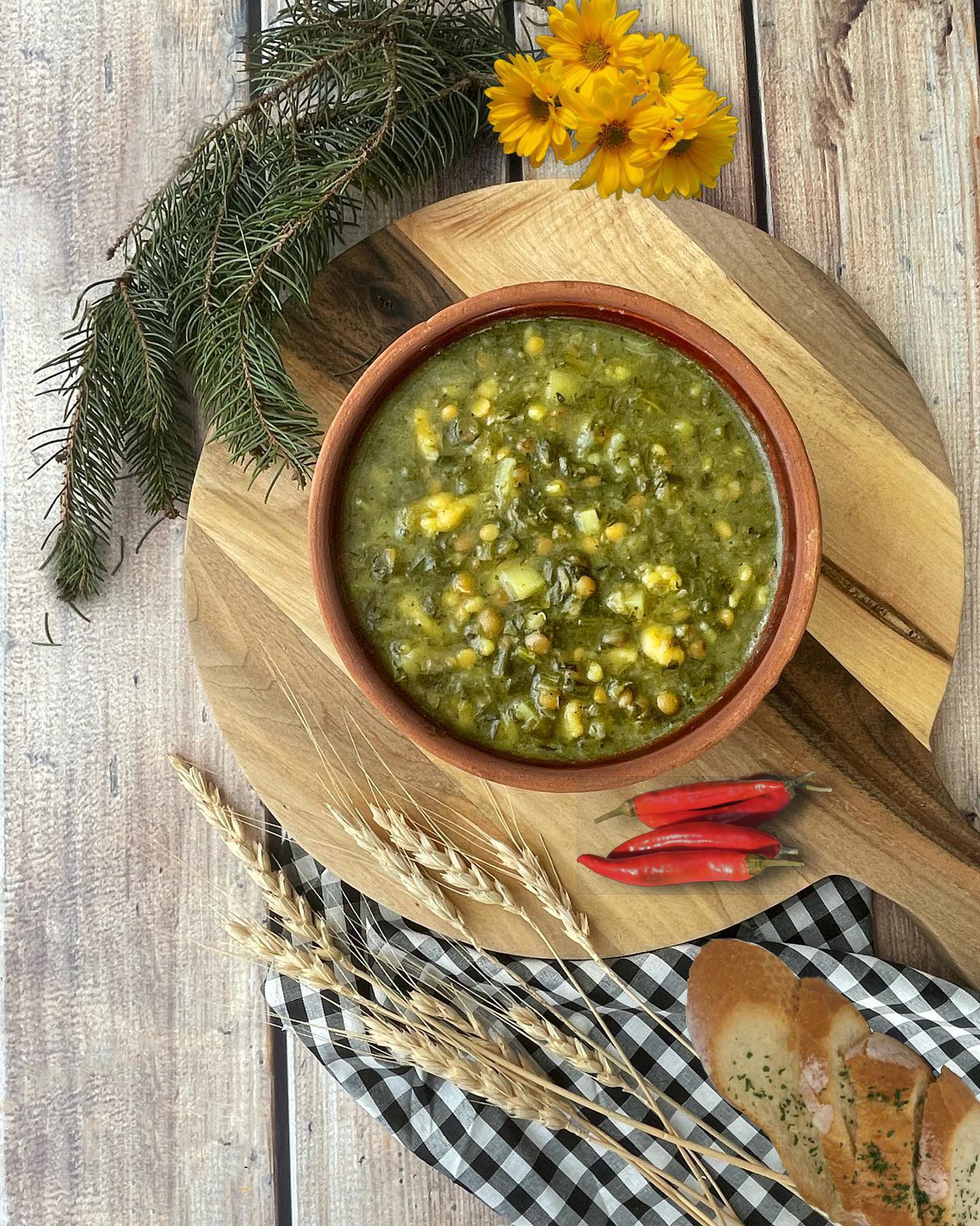 طرز تهیه آش اوماج