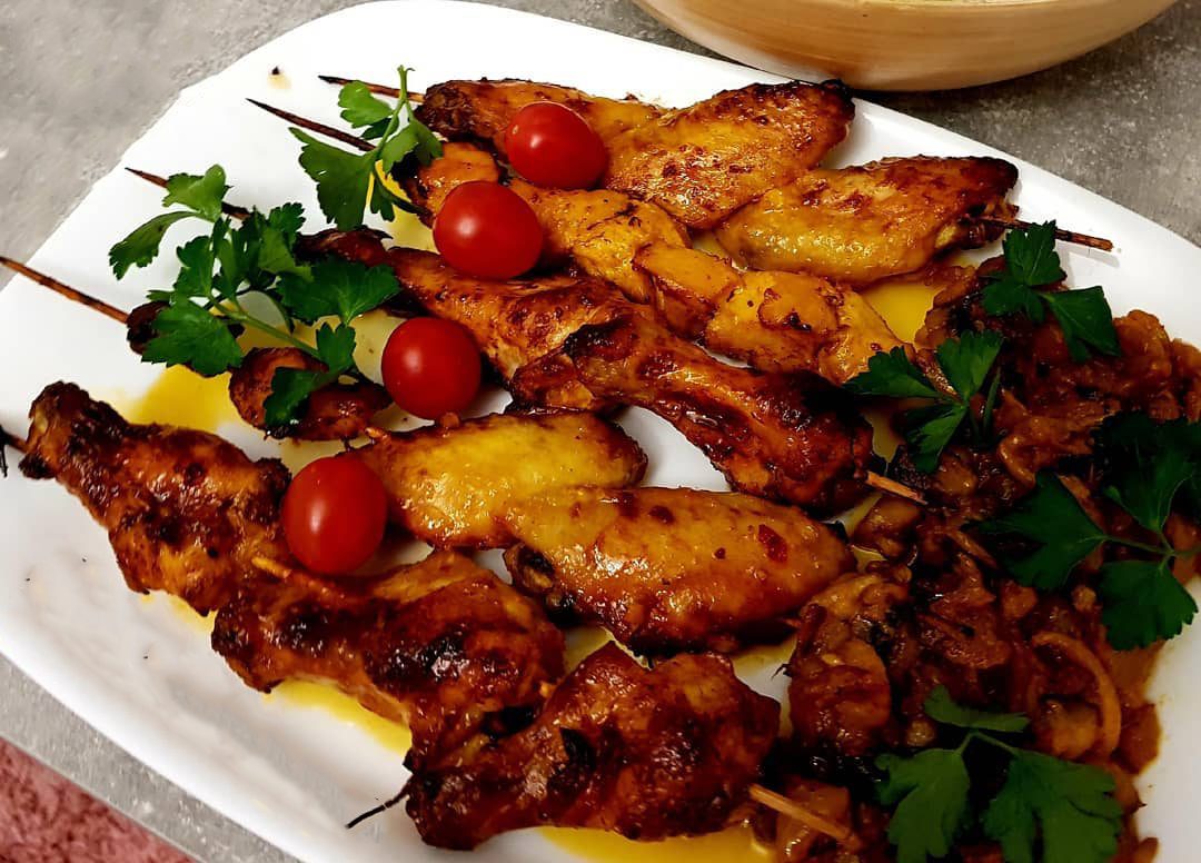 طرز تهیه جوجه کباب مکزیکی تند